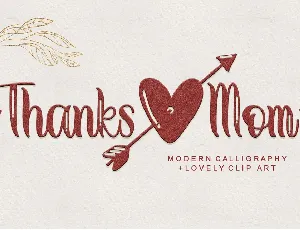 Thanks Mom - Personal use font