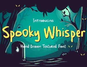 Spooky Whisper Demo font