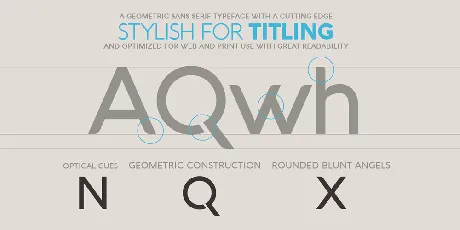 Aquawax font