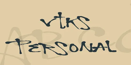 Vtks Personal font