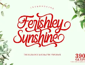 Ferishley Sunshine Script font