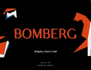 Bomberg font