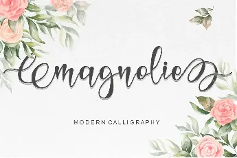 magnolie - Personal Use font