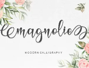 magnolie - Personal Use font