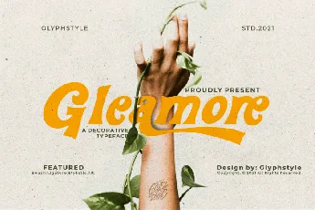 Gleamore Demo font