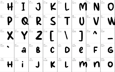 Kreasi Literasi Demo font