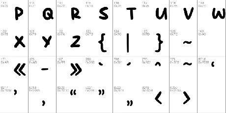 Kreasi Literasi Demo font