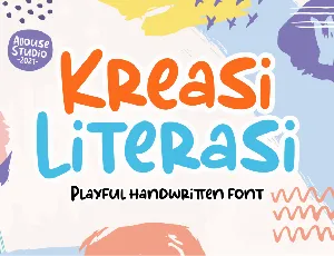 Kreasi Literasi Demo font