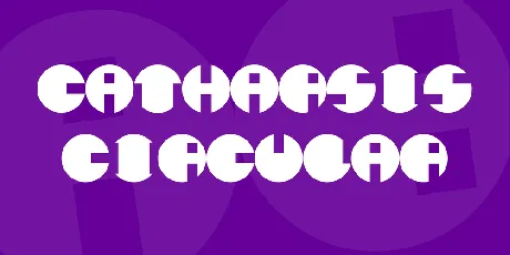 Catharsis Circular font