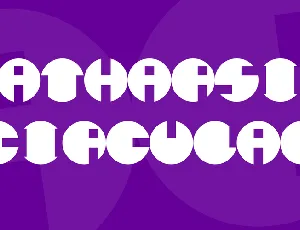 Catharsis Circular font