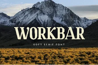 Workbar font