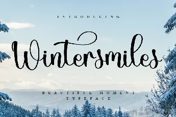 Wintersmiles font