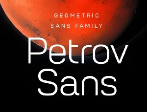 Petrov Sans Family font
