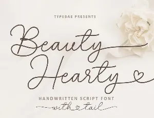 Beauty Hearty font