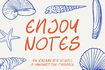 Enjoy Notes font