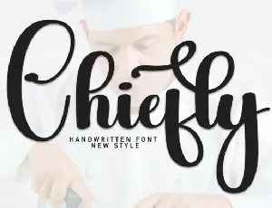 Chiefly Calligraphy font