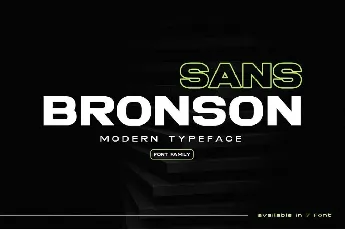 Bronson font