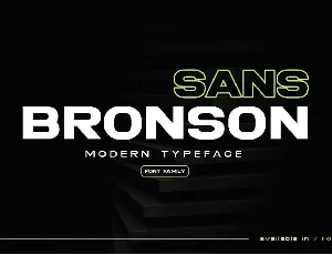 Bronson font