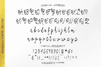 Monlesia font