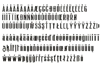 Floe font