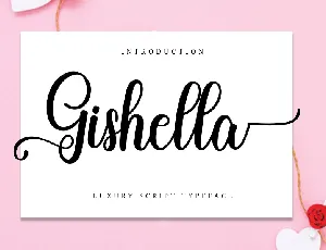 Gishella font