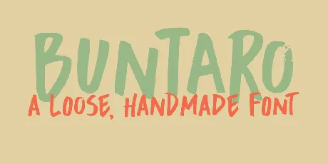 DK Buntaro font