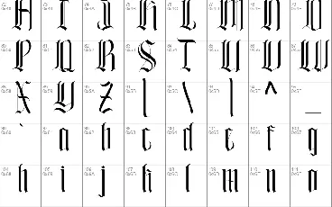 Solipsistic font