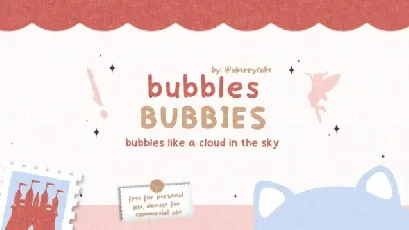 Bubbies Display font