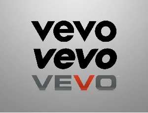 Vevo font