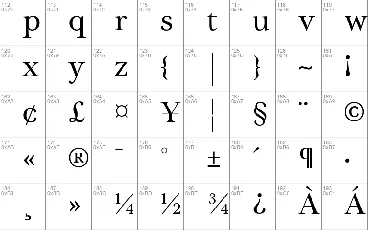 Tryst font