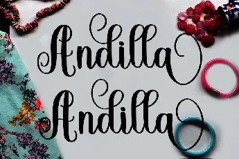 Mandala Calligraphy Typeface font