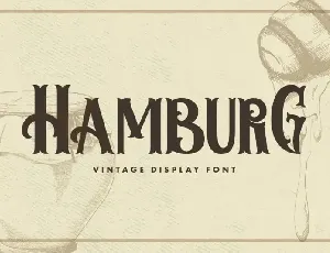 Hamburg Vintage Style font