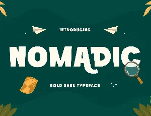 Nomadic font