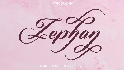 Zephan font