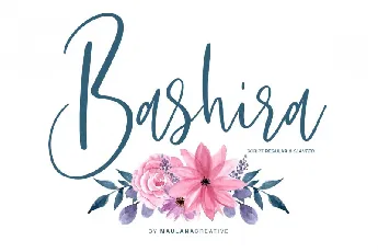 Bashira Calligraphy font