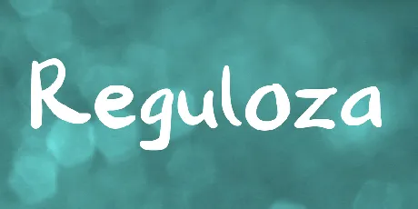 Reguloza font