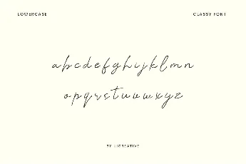 Winona Signature font