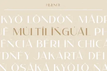 Fluence font