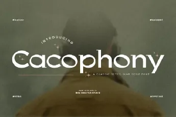 Cacophony font