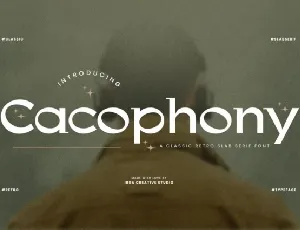 Cacophony font