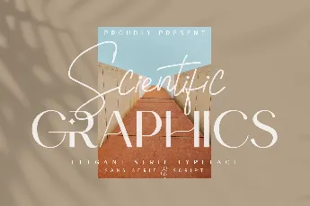 Scientific Graphics font