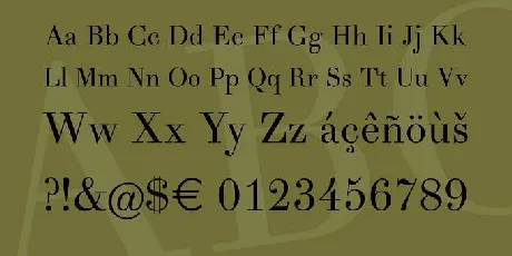 Theano Didot font