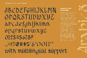 Arabico font