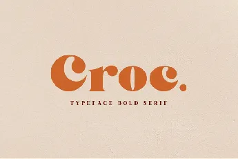 Croc font