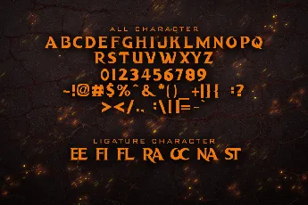 DRAGON HUNTER font