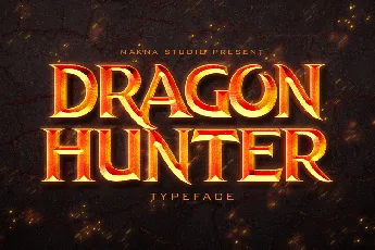 DRAGON HUNTER font