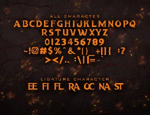 DRAGON HUNTER font