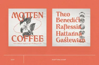 Mufteya Serif font