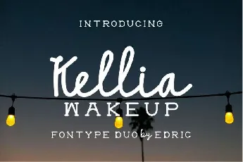 Kellia Wakeup Duo font