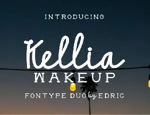 Kellia Wakeup Duo font